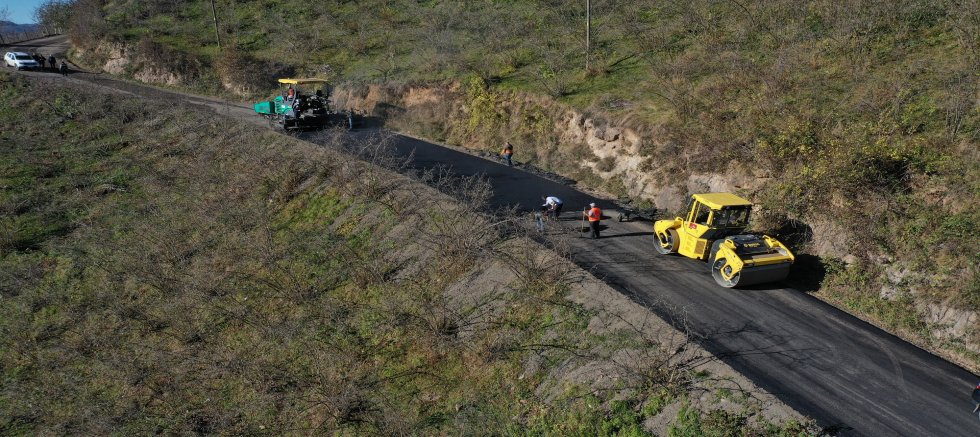 ULUBEY KIZILEN-ÇUBUKLU GRUP YOLU ASFALTLANIYOR