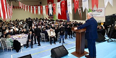 BÜYÜKŞEHİR İFTAR SOFRASINI ÇAMAŞ’TA KURDU