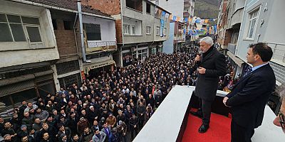 ENVER YILMAZ’DAN TEPEALAN’DA TARİHİ MİTİNG