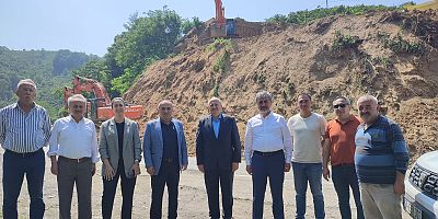 MİLLETVEKİLİ HAMARAT, “ÜNYE-AKKUŞ-NİKSAR YOLUMUZDA ÇALIŞMALAR HIZ KESMİYOR”