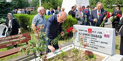 ŞEHİTLERİMİZ DUALARLA YAD EDİLDİ