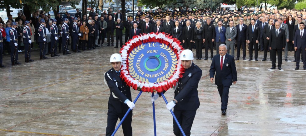 85. YIL ORDU’DA TÖRENLERLE ANILDI
