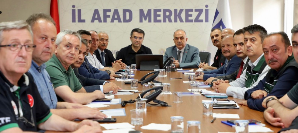 AFAD BAŞKANI MEMİŞ ORDU’DA
