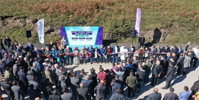 AKKUŞ’A 37 MİLYON LİRALIK YOL VE SU YATIRIMI