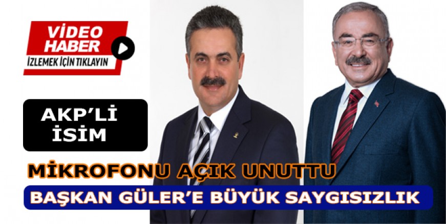 AKP’Lİ HALUK İPEK HADDİNİ AŞTI!