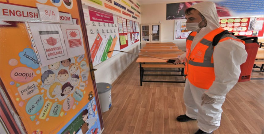 KIRSALDA BULUNAN OKULLAR İÇİN SEFERBER OLDU
