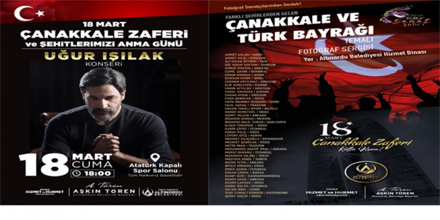 ALTINORDU EŞSİZ ZAFERİMİZİN COŞKUSUNU DOLU DOLU YAŞAYACAK