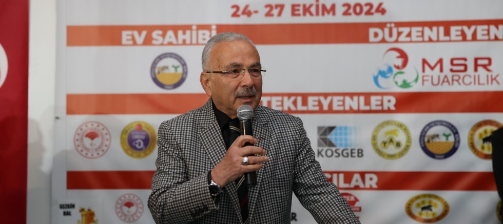 ARICILIK VE ARI ÜRÜNLERİ FUARI AÇILDI