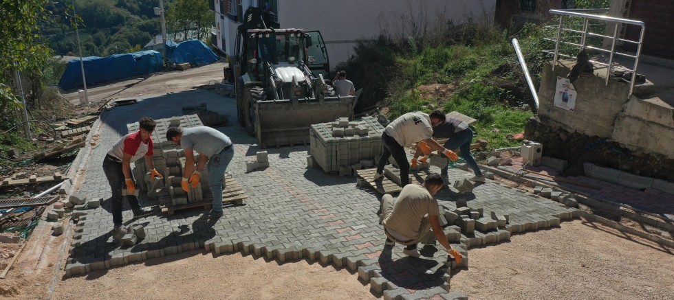 AYBASTI İLÇE MERKEZİ MODERNLEŞİYOR