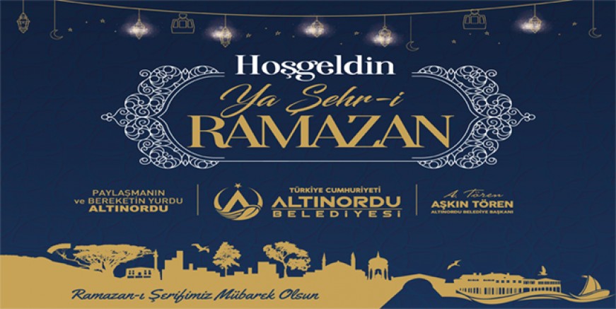 BAŞKAN TÖREN’DEN RAMAZAN AYI MESAJI
