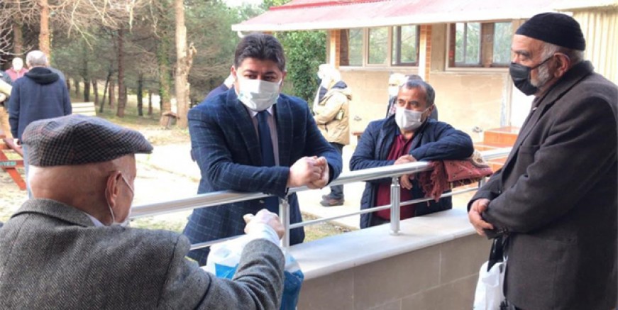 BAŞKAN TÖREN, MAHALLE ZİYARETLERİNE DEVAM EDİYOR