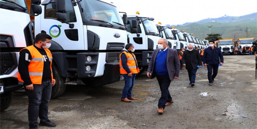 BÜYÜKŞEHİR ARAÇ FİLOSUNU GÜÇLENDİRDİ