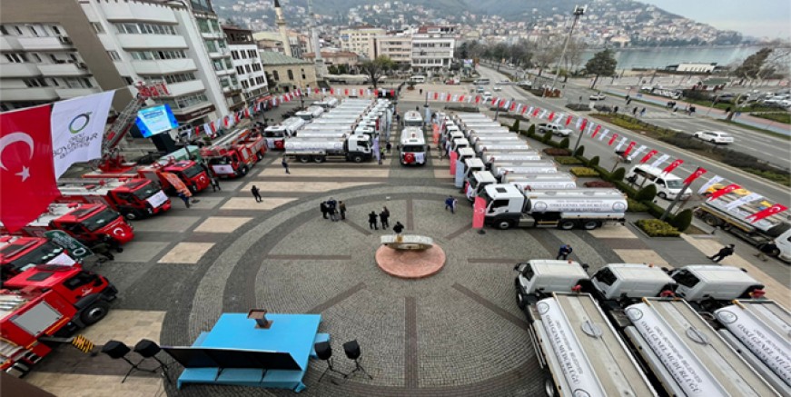 BÜYÜKŞEHİR ARAÇ FİLOSUNU GÜÇLENDİRDİ