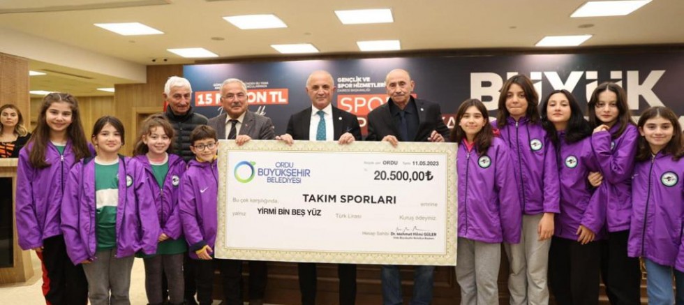 BÜYÜKŞEHİR’DEN AMATÖR’E BÜYÜK DESTEK