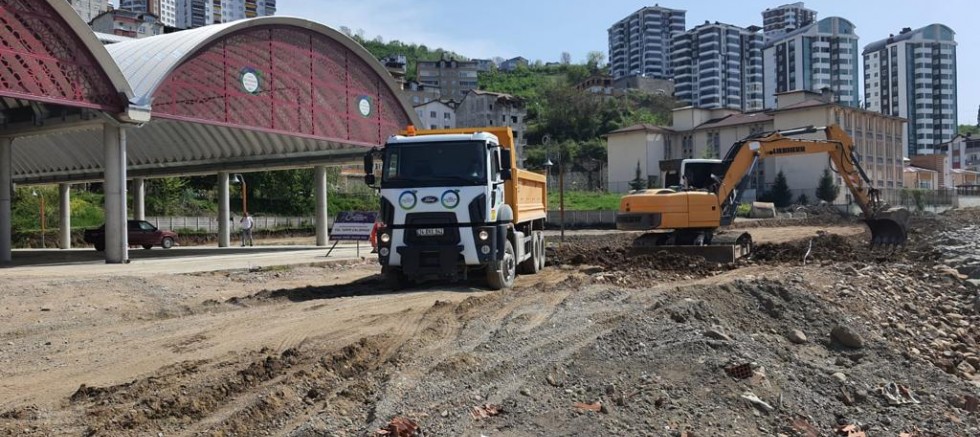 BÜYÜKŞEHİR FATSA’YA ŞANTİYE KURDU