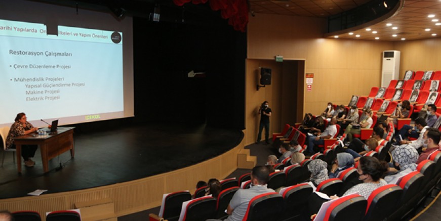BÜYÜKŞEHİR’İN TARİHİ ESERLERE İLGİSİ TKB’NE ÖRNEK OLDU 
