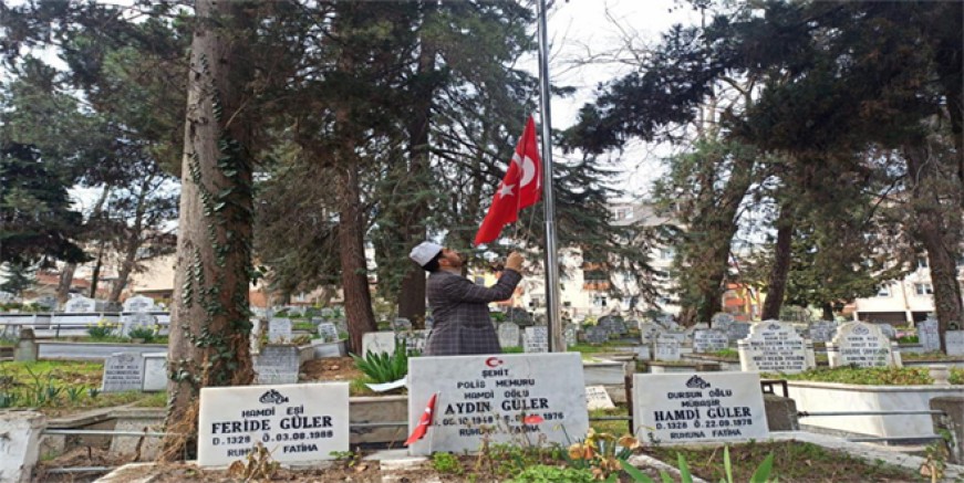 BÜYÜKŞEHİR, ŞEHİTLERİMİZİ UNUTMADI