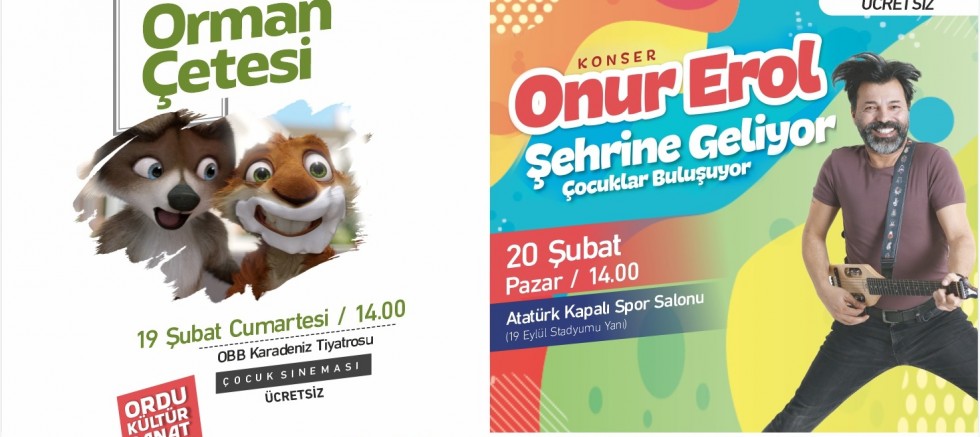 BÜYÜKŞEHİRDEN ÇOCUKLARA HAFTA SONU SÜRPRİZİ 