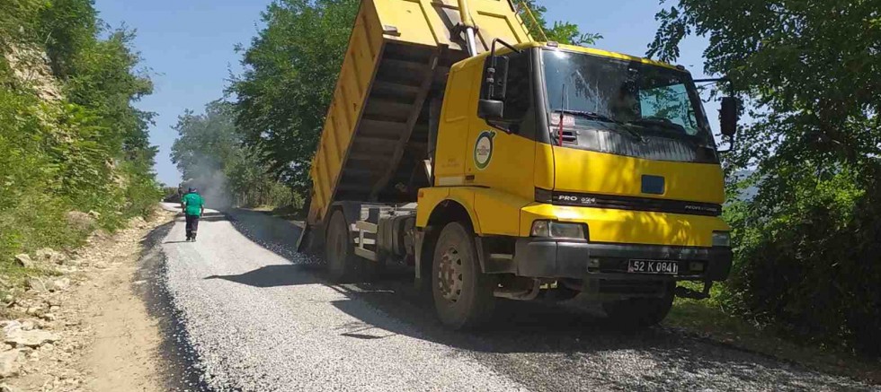 ÇAMAŞ’A 24 MİLYON LİRA ULAŞIM YATIRIMI