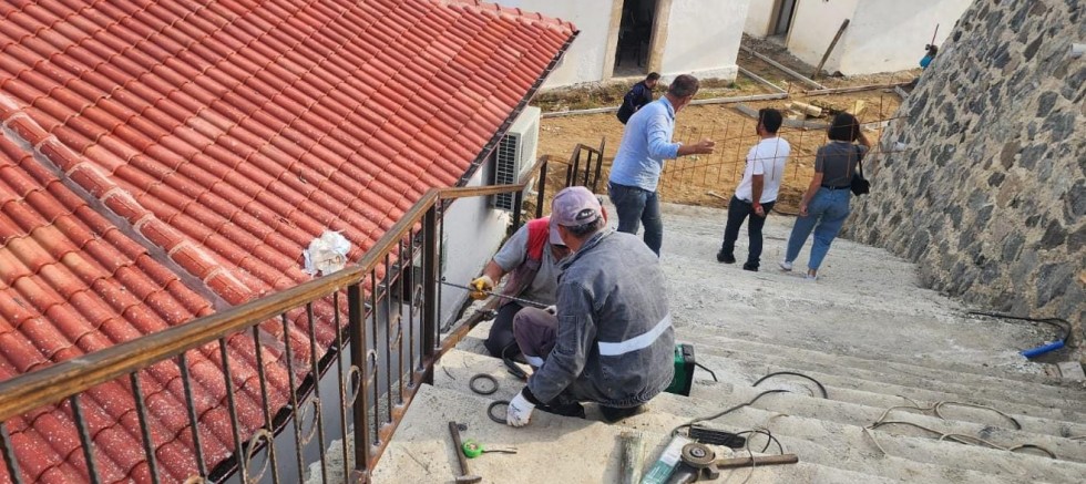 ÇAMBURNU’NDA ÇALIŞMALAR BAŞLADI 