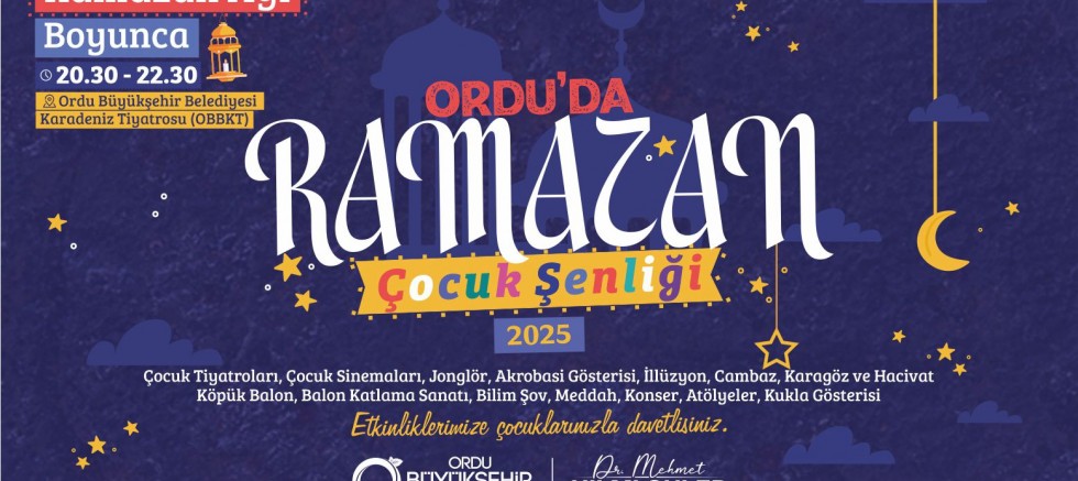 ÇOCUKLAR RAMAZAN’DA BÜYÜKŞEHİRE ABONE OLACAK 