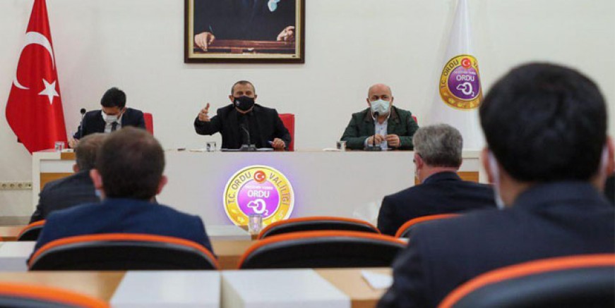 COVİD-19 DEĞERLENDİRME TOPLANTISI YAPILDI