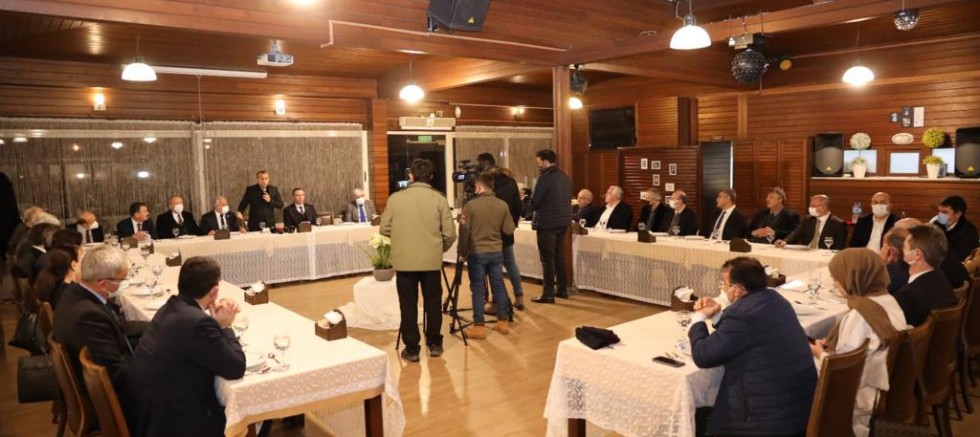 EĞİTİM KÜLTÜR VE SAĞLIK HİZMETLERİ VAKFI MÜTEVELLİ HEYETİ İSTİŞAREDE BULUNDU