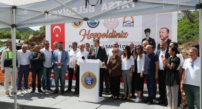 FATSA’DA 12 DERSLİKLİ ÖZEL EĞİTİM OKULUNUN TEMELİ ATILDI