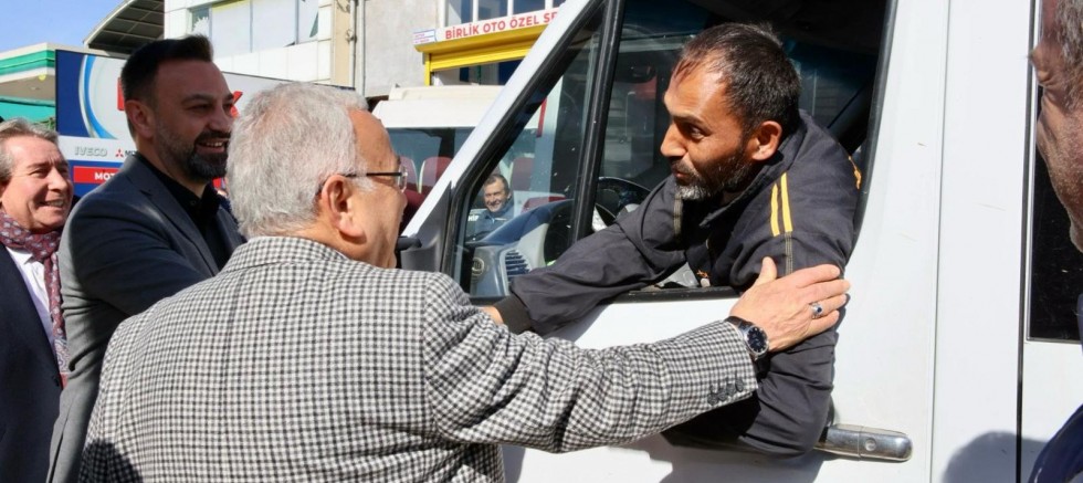 İKİNCİ SANAYİ SİTESİ ESNAFINDAN TAM DESTEK 