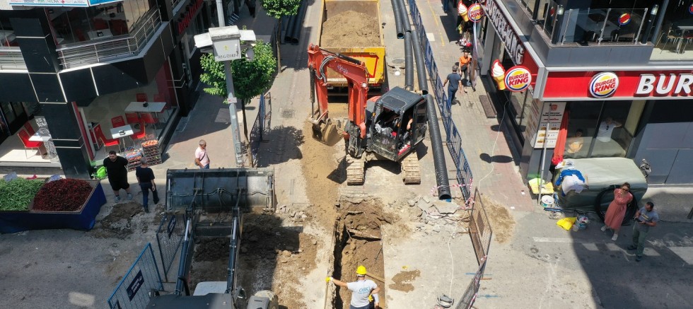 İSMET PAŞA CADDESİ’NDE DEĞİŞİM BAŞLIYOR