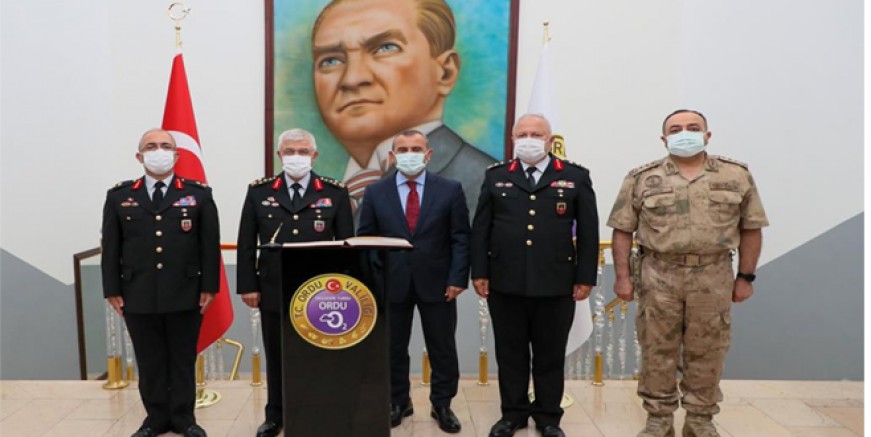 JANDARMA GENEL KOMUTANI ORDU’DA 
