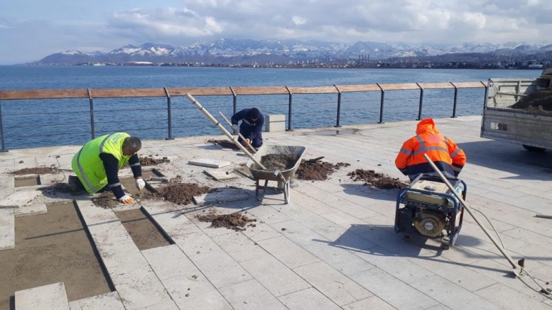 KENT ESTETİĞİNİN KORUNMASI İÇİN HER DAİM İŞ BAŞINDALAR 