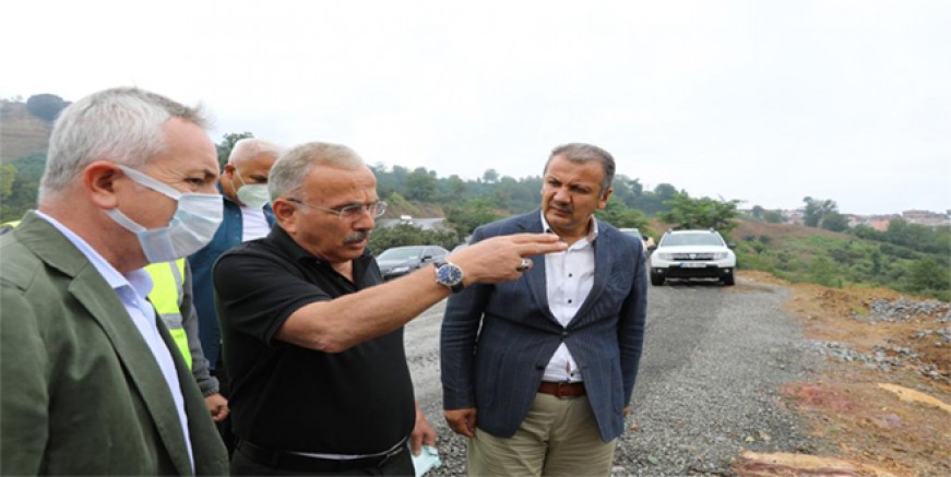 KORGAN’DA 80 YILLIK HEYELANI BÜYÜKŞEHİR DURDURDU