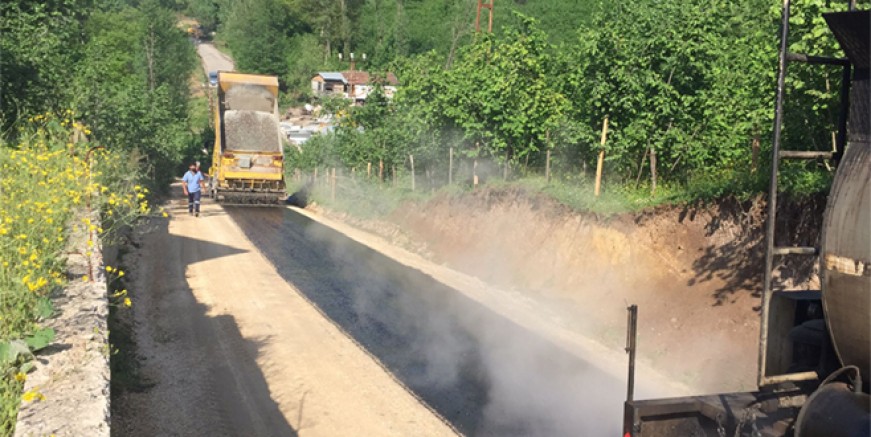 KORGAN’IN BEŞ MAHALLESİNE ASFALT KONFORU