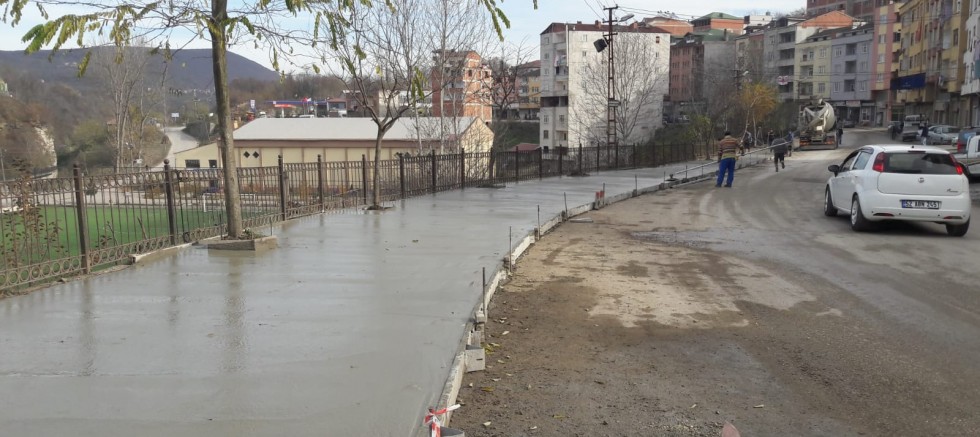 KUMRU’YA MODERN KALDIRIM 