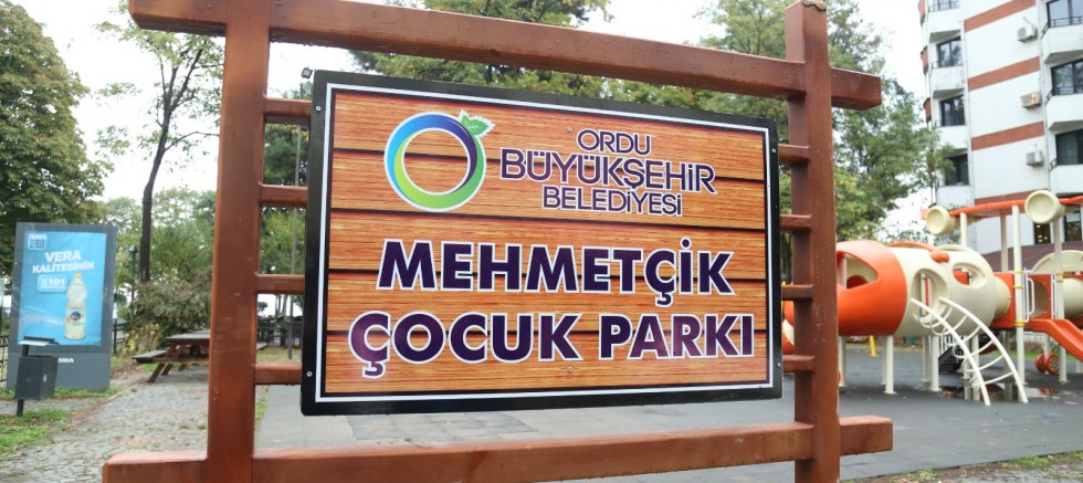 MEHMETÇİK PARKI YENİLENDİ
