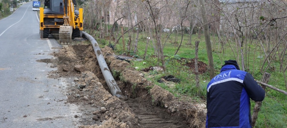 ÖCELİ MAHALLESİNE ALTINORDU İÇME SUYU ARITMA TESİSİNDEN İLAVE SU TEMİN EDİLİYOR