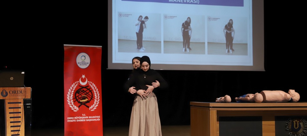 ODÜ’DE İLK YARDIM FARKINDALIK EĞİTİMİ 