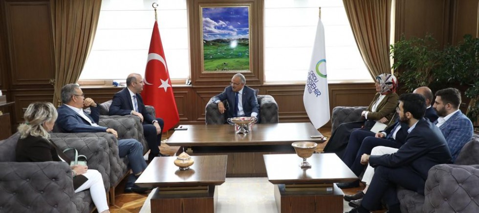 ÖMER İLERİ BAŞKAN GÜLER’İ ZİYARET ETTİ