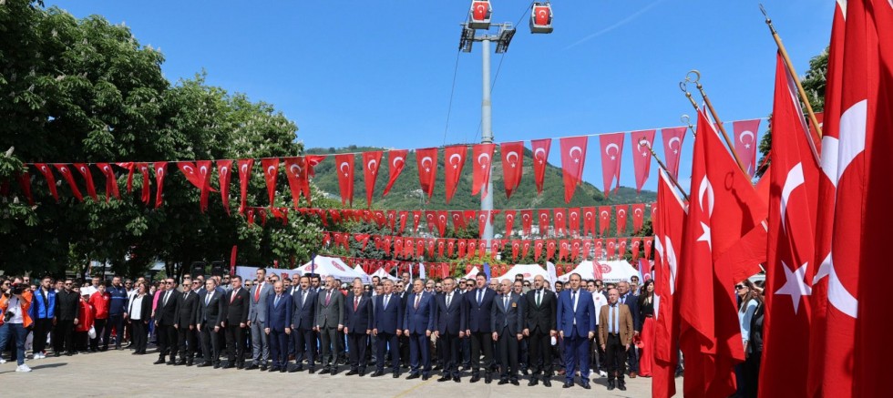 ORDU’DA 19 MAYIS COŞKUSU YAŞANDI