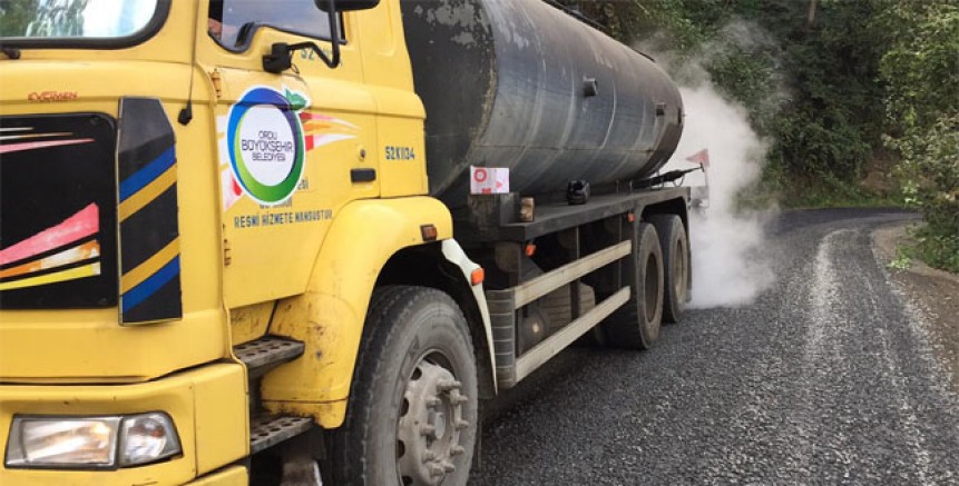 ORDU’DA ASFALT REKORU