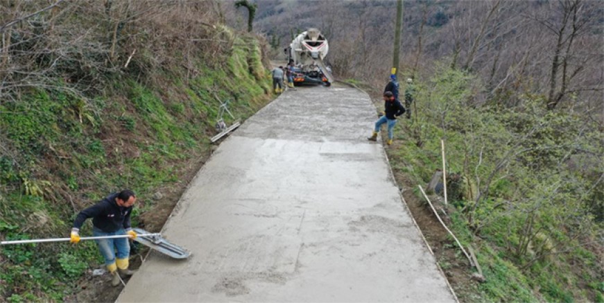 ORDU’DA DAĞLAR TEPELER AŞILIYOR