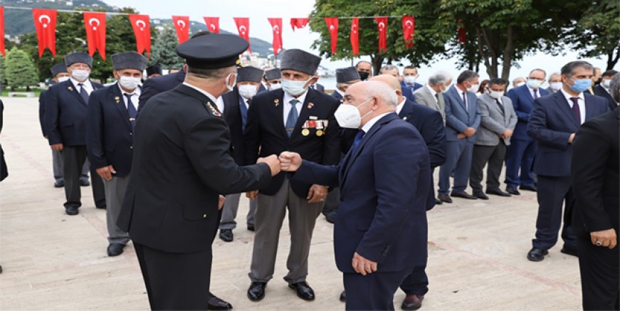 ORDU’DA GAZİLER GÜNÜ TÖRENLE KUTLANDI