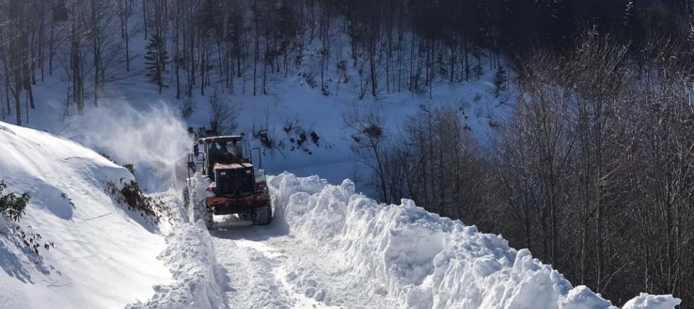 ORDU’DA KAR YAĞIŞI ŞİDDETİNİ ARTIRDI