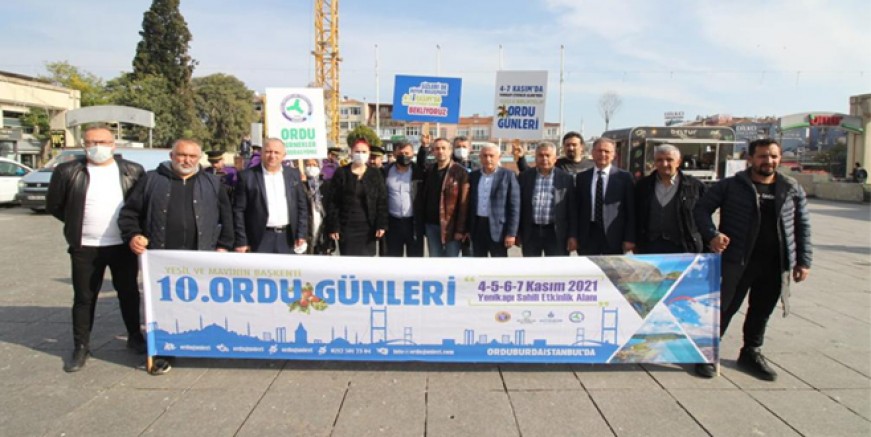 ORDU GÜNLERİ’NİN HEYECANI İSTANBUL’U SARDI 