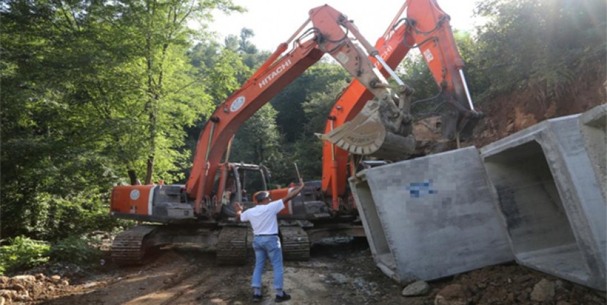 ORDU’NUN DERELERİNE DEV BAKSLAR