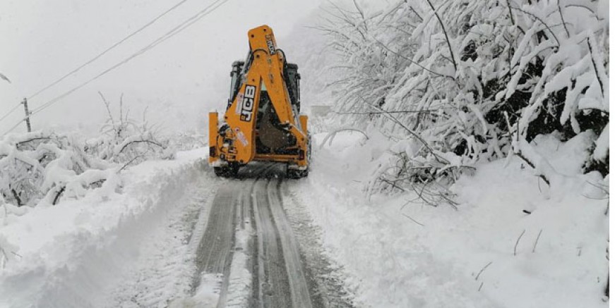 ORDU VALİLİĞİ’NDEN KAR RAPORU