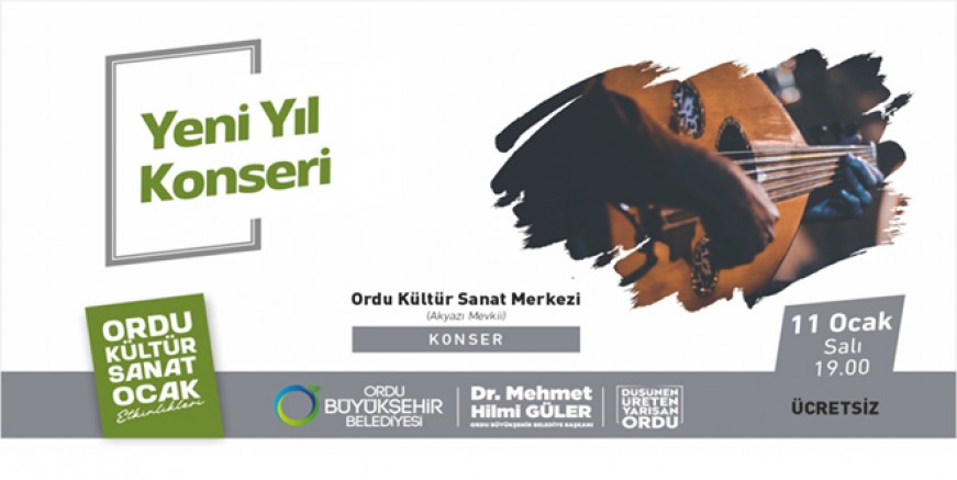 ORDULU SANATÇILAR SAHNE ALIYOR