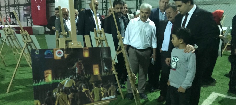 ORMEK’TE ÖĞRENDİLER, ESERLERİNİ SERGİLEDİLER 