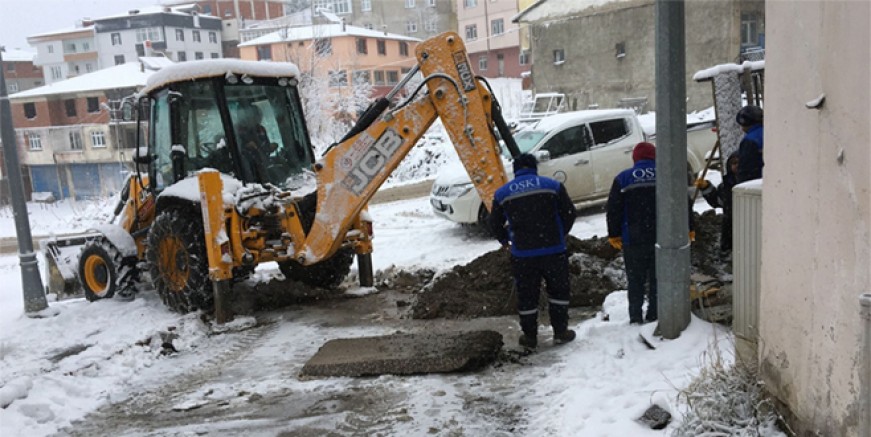 OSKİ’DEN KAR MESAİSİ